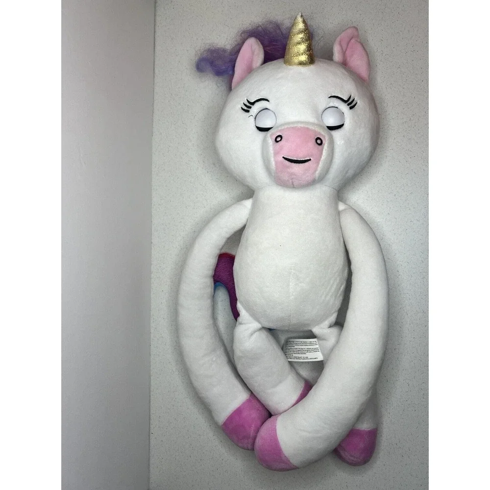 Fingerlings Hugs Gigi Plush Baby Unicorn and Snowie Soft Baby Hanging Toy TESTED